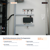 Armoire de stockage d'énergie liquide refroidie par liquide de 261 kWh, système de stockage de batteries C&I de 125 kW