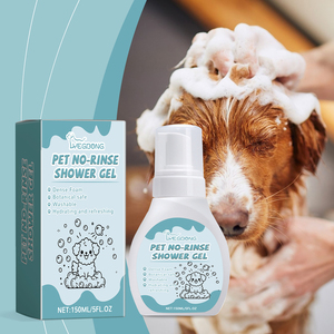 Gel de Ducha Orgánico <span class=keywords><strong>para</strong></span> Mascotas 150ml, Limpiador sin Enjuague, <span class=keywords><strong>Espuma</strong></span> con Aloe Vera y Aceite de Coco, Refrescante <span class=keywords><strong>para</strong></span> la Piel, Venta Directa de Fábrica - Product Image 5