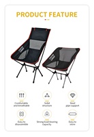 Chaise pliante extérieure compacte légère pour salle à manger cuisine école et salle de sport Portable Camping pique-niques randonnée et pêche