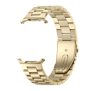 Senza spazi vuoti cinturino per <span class=keywords><strong>Samsung</strong></span> per Galaxy Watch 7 Ultra 47mm bracciale traspirante con cinturino in metallo - Product Image 4