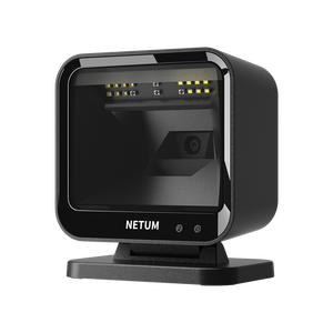 Lecteur de codes-barres QR mains libres NETUM DP9280 1D 2D Lecteur de codes-barres de bureau pour entrepôt supermarché <span class=keywords><strong>magasin</strong></span> de détail - Product Image 1