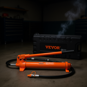 Kit de bomba hidráulica para elevación de automóviles Vevor de 10 toneladas con manguera de 4.6 pies y estuche de almacenamiento para reparación automotriz - Product Image 2