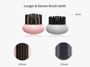 Top beauty Wireless Batterie Glättung bürste MCH Plasma Haar glättung skamm Tragbare Keramik Hot <span class=keywords><strong>Hair</strong></span> Styling Kamm