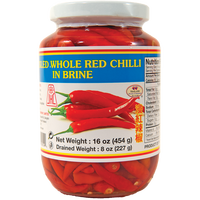 Eingelegte Rote Chili-Paprika in Trommelverpackung Saure Salz-Gemüsekonserven Topseller Tomate Gurke Ananas