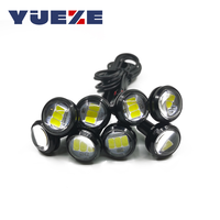 23mm 5630 3SMD Ultra brillante coche DRL Led luces de circulación diurna Eagle Eye Auto LED respaldo marcha atrás estacionamiento señal lámparas DRL