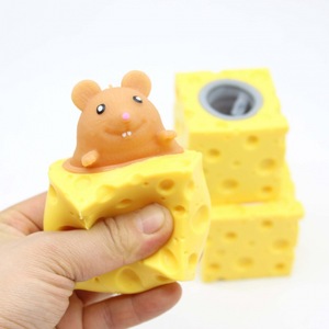 Cute Cheese and <strong>Mouse</strong> Stress Relief <strong>Mini</strong> Fidget <strong>Toys</strong> Decompression Fidget <strong>Toy</strong> Stress Relief Fidget <strong>Toys</strong> for Kids Adult - Product Image 1