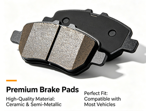 Plaquettes de frein avant en céramique carbone de qualité supérieure pour Honda Fit <span class=keywords><strong>Jazz</strong></span> City Greiz Crider 45022-T5A-000 D1743 Pièces de freinage automobile haute performance - Product Image 4