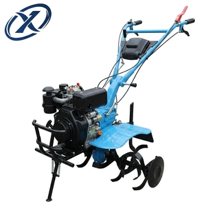 <span class=keywords><strong>Motoculteur</strong></span> diesel 8 kW à démarrage électrique 190FA 12 CV, entraînement par engrenages, profondeur de travail maximale 1350 mm, professionnel, avec plateau <span class=keywords><strong>pour</strong></span> batterie - Product Image 1