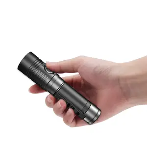 Waterproof Led Flashlight Tactical Aluminum Alloy Torch Light SST40 USB-C 21700 Rechargeable Torchlight Outdoor Camping
