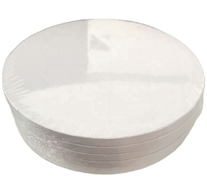 1/2 Thick 12inch Cakeboard <strong>White</strong> <strong>Cake</strong> <strong>Boards</strong> - Product Image 1