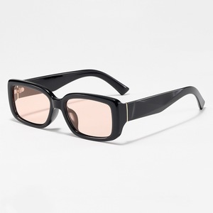Lunettes de soleil rectangulaires rétro, monture intégrale, polarisées, UV400, protection solaire unisexe, adulte, 2025 - Product Image 3