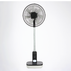 Xách tay 16 năng lượng mặt trời có thể sạc lại động cơ Điện Quạt tầng thường vụ điều khiển từ xa có thể điều chỉnh cho sử dụng ngoài trời nhựa hộ gia đình hộp - Product Image 1