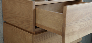 Legno massello legno stretto comò cassettiera cassettiera fai da te impilabile alto verticale organizzatore unità soggiorno camera da letto mobili - Product Image 6
