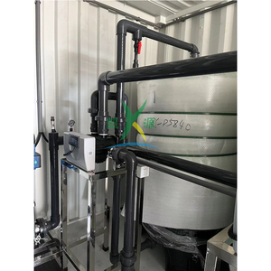 Filtre à eau saumâtre conteneurisé extérieur 20 tonnes par heure TDS20000PPM Purification de l'eau de puits de forage par osmose inverse - Product Image 2
