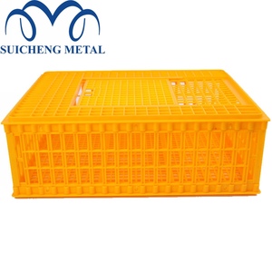 Guangzhou Suicheng cría de pollos jaula de plástico/cajas de pollo caja de transporte fácil instalación - Product Image 2