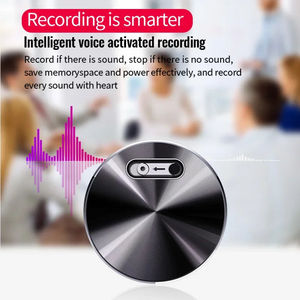 Hot Selling Q37 Intelligent Voice Control Recorder Portable Noise Reduction Recorder Compact Type High-quality - Product Image 6