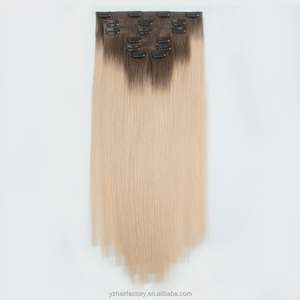คลิปต่อผมอัจฉริยะรากเข้มแบบกำหนดเองได้ผมต่อแบบมนุษย์แท้แบบชาวยุโรป - Product Image 4