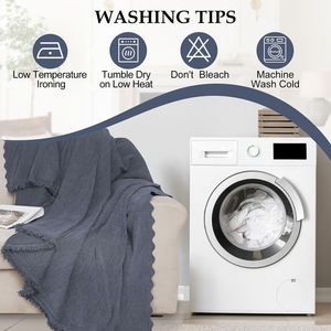 Housse de <span class=keywords><strong>canapé</strong></span> scandinave gris bleu moyen <span class=keywords><strong>anti</strong></span>-rayures pour propriétaires d'animaux de compagnie, housse de <span class=keywords><strong>canapé</strong></span> adaptée aux animaux de compagnie, nouvelle arrivée - Product Image 5