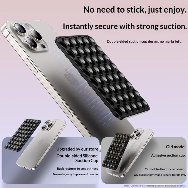 Mobile Phone Suction Cup Double-Sided 24 32 40 80 Round 19 Thick Suction Cup Phone Holder