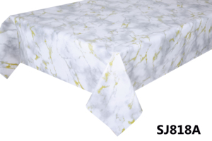 <span class=keywords><strong>Nappe</strong></span> enduite en PVC à la mode avec motif géométrique <span class=keywords><strong>Nappe</strong></span> exquise avec support non tissé - Product Image 4