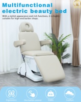 Tables de massage électriques pliables modernes pour salon de beauté, salon de coiffure, cabinet chiropratique, équipement de tatouage, spa, soins du visage - 3 moteurs
