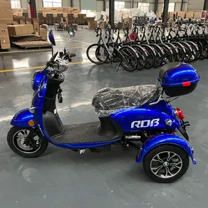 Oferta especial, de 4 ruedas triciclo eléctrico para pasajeros, motocicleta de 501-800W, triciclo de 3 ruedas para pasajeros