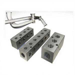 Válvulas de colector hidráulico de aluminio de 1/4 de pulgada, de 3, 4 y 6 vías, para lavadoras, con 3 años de garantía, personalización ODM/OEM - Product Image 3