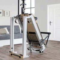 Reformer de Pilates en aluminium antirouille, pliable, équipement de fitness pour la maison, vente en gros OEM