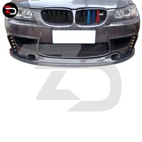 Diskon besar-besaran 2005-2012 Bumper depan Kit bodi bahan serat kaca tampilan 1M untuk BMW 3 Series E90