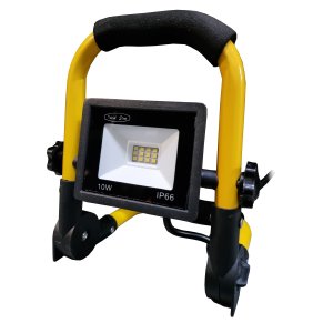 IDEAL STAR Faretto LED Portatile 50W con Supporto Pieghevole, 2550 Lumen, Temperatura Colore 4500K, per Giardino e Strada, IP65, Lampada in Alluminio e PC - Product Image 2