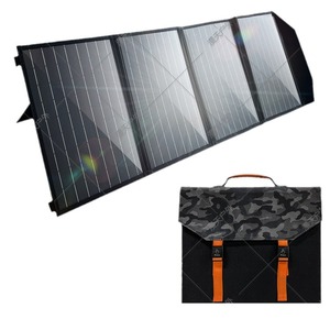 Panel solar plegable Mydays Outdoor de 100W y 18V, cargador portátil para camping y energía de emergencia - Product Image 3