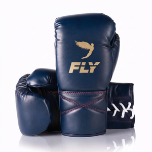 Gants de boxe professionnels de haute qualité, sur mesure, à lacets, à doigts entiers, vente en gros OEM, toutes couleurs, gants de boxe à lacets - Product Image 4