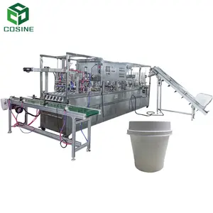 Lower price automatic 50-5000g flour milk powder auger filling machine for tin can pet can bottle filler packing machine factory