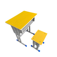 Ensemble de bureau et chaise réglables pour l'école primaire, bureau d'étude ergonomique pour étudiants, ensemble de table d'école moderne