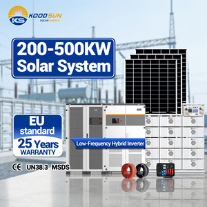 Système Solaire Commercial à Haut ROI 200kW 300kW 500kW 1MWH 2MWH 3MWH avec Stockage – Système Solaire Complet Connecté au Réseau Abordable – <span class=keywords><strong>Prix</strong></span> - Product Image 1