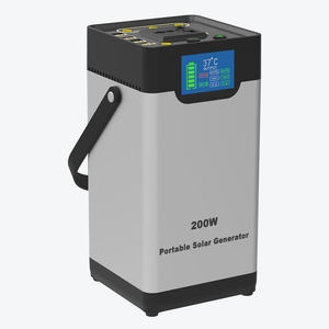 Portable 200Wh Solar Generator CAN IP65 Fast Charging 110V/220V Outdoor Emergency Power Supply Home <b>Backup</b> Lithium <b>Battery</b>" - Product Image 3