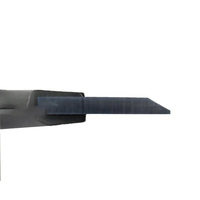 Grattoir en plastique OEM personnalisé avec logo pour film teinté de fenêtre et outil de nettoyage de film vinyle avec brosse grattoir en tendon de bœuf – Vente en gros