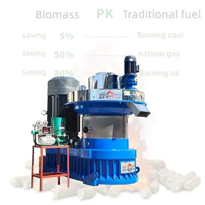 Biomasse Holz pellet maschine Sägemehl presse Granulat walze Pellet mühle mit 3 Jahren Garantie für Made in China