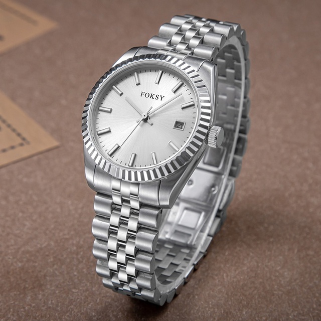 Oem Odm Customised Design and Logo Luxury Watch Private Label Women Stainless Steel Quartz Wrist Watches for Ladies