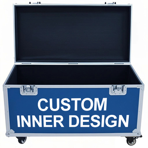 Ningbo Nhà máy cung cấp tùy chỉnh kích thước thiết bị bảo vệ mang nhôm trường hợp chuyến bay với bánh xe - Product Image 2