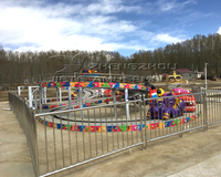 Jeux de voiture électrique pour enfants, mini navette pour l'extérieur, manèges en train pour fête foraine à vendre