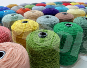 Hilo de Lana 100% Nueva Zelanda de 500g, 3 Capas, con Logotipo Personalizado, para Pistola de Tufting, Hilo de Lana para Alfombras, Hilo de Núcleo Hilado, Disponible en Stock - Product Image 6