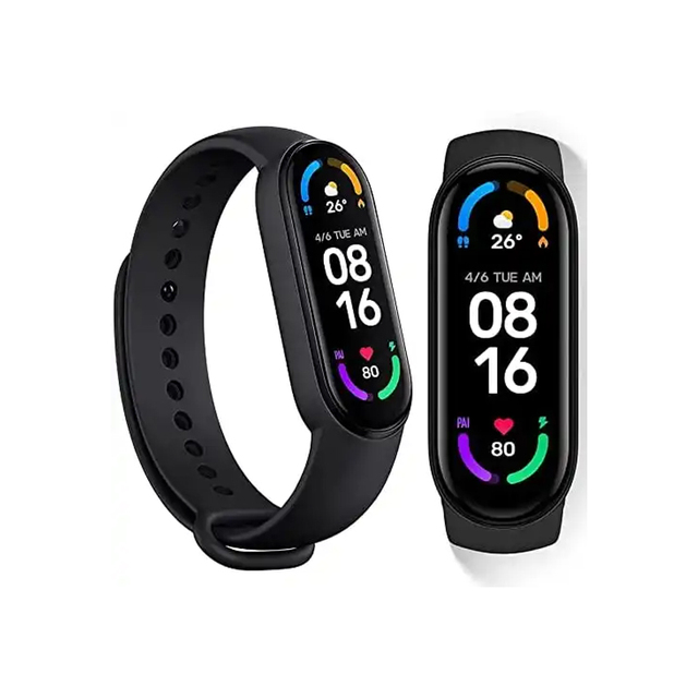 M6 Android for Tracking Sleep Monitor Heart Rate Fit Bit Smart Watch TFT AMOLED Screen IP67 Waterproof 4 Days Battery Life