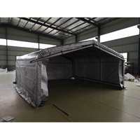 20 'x 20' Abri portable pour deux voitures Garage de stationnement de voiture Abri Carports Tente