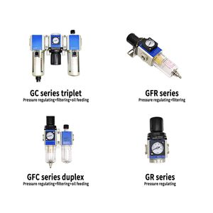 Régulateur de filtre à air combiné FR&L, unité de service pneumatique GFC200 GFC300 GFC400, séparateur lubrificateur pneumatique - Product Image 3