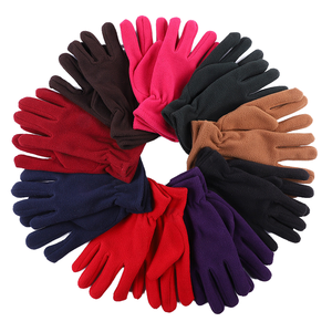 Gants d'hiver en polaire abordables, doux, chauds et confortables, pour hommes, femmes et enfants, gants de sport pour l'extérieur par temps froid - Product Image 1