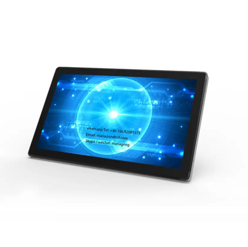 OEM ODM RJ45 RS232 GPIO Tablet Iklan Digital Android Tampilan Sentuh untuk Mesin POS Sunmi