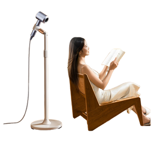 <span class=keywords><strong>Support</strong></span> de sèche-cheveux électrique en plastique sur pied <span class=keywords><strong>Support</strong></span> de rangement vertical mains libres avec design personnalisable - Product Image 6