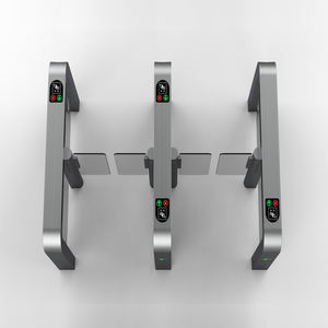 Barrière pivotante de haute qualité Tourniquet Contrôle d'accès par carte IC avec acier inoxydable et protection imperméable pour la sécurité des salles de sport - Product Image 5