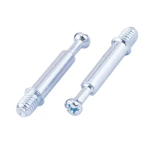 Bán buôn M6 đồ nội thất kết nối nhựa chốt vô hình kết nối Bolt kim loại Fastener đồ nội thất